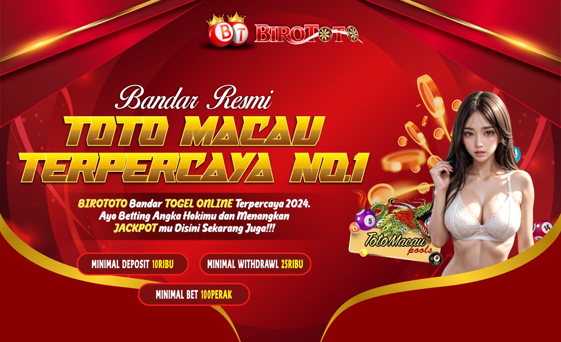 BIROTOTO✈️ Bandar Togel 4D Terbaik & Situs Togel Toto Macau Resmi Terlengkap 2025